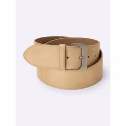 Gu By Uniqlo Wide Belt - 32 BEIGE/ONE SIZE