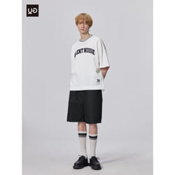 Gu By Uniqlo Cotton Easy Shorts Undercover - 09 BLACK/3XL
