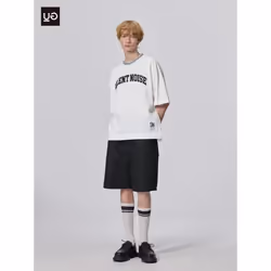 Gu By Uniqlo Cotton Easy Shorts Undercover - 34 BROWN/3XL