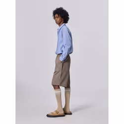 Gu By Uniqlo Cotton Easy Shorts Undercover - 34 BROWN/L