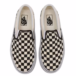 Vans Slip On Vn000eyebww Blk Wht Chk Wht - 240
