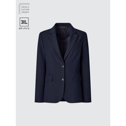 Uniqlo Japan Stretch Tailored Jacket  Set Up  3xl - 69 NAVY/68