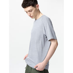 Uniqlo Japan Dry Ex Crewneck Tee  Short Sleeve - 03 GRAY/4XL