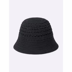 Gu By Uniqlo Crochet Hat - 09 BLACK/ONE SIZE