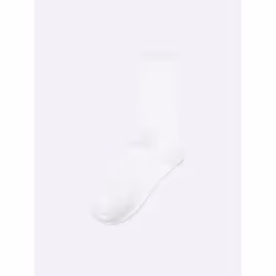Gu By Uniqlo Ribbed Crew Sock+e - 11 PINK/ONE SIZE