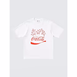 Uniqlo Japan Keith Haring X Coca Cola Ut relaX - 00 WHITE/L
