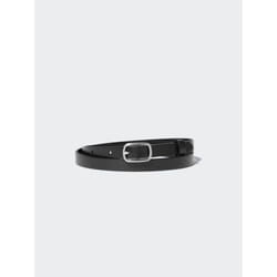 Uniqlo Japan Dress Skinny Belt - 09 BLACK/M