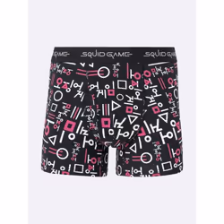 Gu By Uniqlo Boxer Shorts Netflix Series  Squid Game - 09 BLACK/M