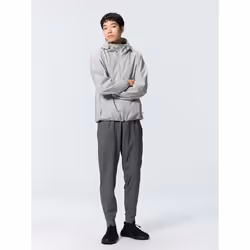 Gu By Uniqlo Dry Stretch Jogger Pants Ga  Standard Length 72.0 76.0 Cm - 09 BLACK/S