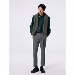 Gu By Uniqlo Washable Tapered Trousers Sw+ec  77.0 Cm Long - 07 GRAY/M