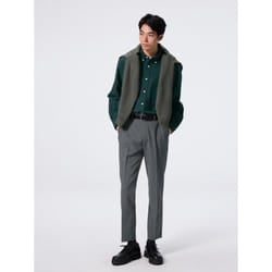 Gu By Uniqlo Washable Tapered Trousers Sw+ec  77.0 Cm Long - 07 GRAY/XS