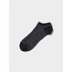 Uniqlo Japan Short Socks - 08 DARK GRAY/2527