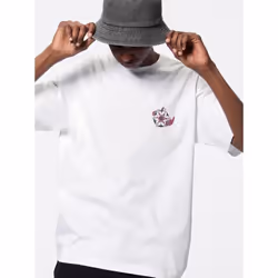Gu By Uniqlo Graphic T Omiyage  a.ishiGuro  +x - 00 WHITE/M