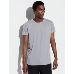 Uniqlo Japan Airism Crew Neck T  shorT Sleeve - 02 LIGHT GRAY/4XL