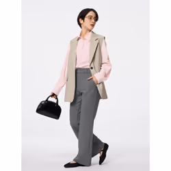 Gu By Uniqlo Slim Flare Pants Z+e - 65 BLUE/XS