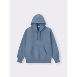 Gu By Uniqlo Heavyweight Sweat Hoodie  Long Sleeve  +os  Us Specification - 74 PURPLE/M