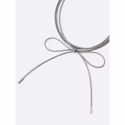 Gu By Uniqlo Narrow Ribbon Choker - 03 GRAY/ONE SIZE