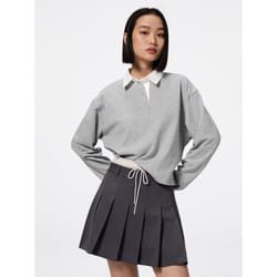 Gu By UniQlo Lager Shirt  Long Sleeve  Q - 69 NAVY/XXL
