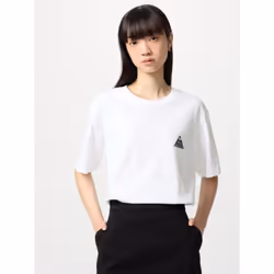 Uniqlo Japan Uniqlo Logo T shirT - 00 WHITE/XS