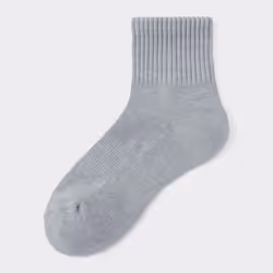 Gu By Uniqlo Rib Pile Ankle Socks - 41 YELLOW/ONE SIZE