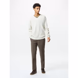 Uniqlo Japan Impressive Pants  Cotton Like - 37 BROWN/110