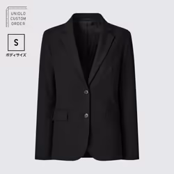 Uniqlo Japan Stretch Tailored Jacket  Set Up  S - 69 NAVY/58