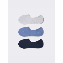 Uniqlo Japan Very Short Socks 3 Pairs - 03 GRAY/2426