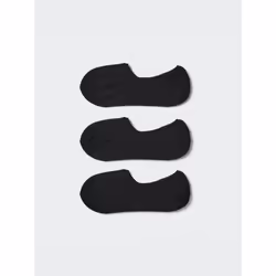 Uniqlo Japan Very Short Socks 3 Pairs - 03 GRAY/2426