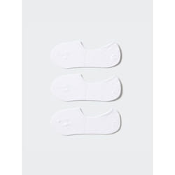 Uniqlo Japan Very Short Socks 3 Pairs - 00 WHITE/2426