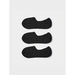 Uniqlo Japan Very Short Socks 3 Pairs - 09 BLACK/2426