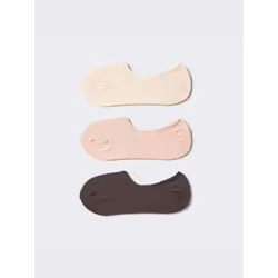 Uniqlo Japan Very Short Socks 3 Pairs - 30 NATURAL/2426