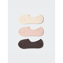 Uniqlo Japan Very Short Socks 3 Pairs - 30 NATURAL/2426