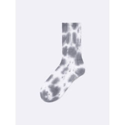 Gu By Uniqlo Crew Socks  Tie Dye - 62 BLUE/ONE SIZE