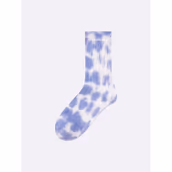 Gu By Uniqlo Crew Socks  Tie Dye - 62 BLUE/ONE SIZE