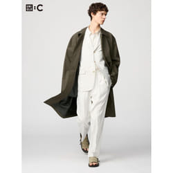 Uniqlo Japan Impressive Tuck Pants - 01 OFF WHITE/XXL