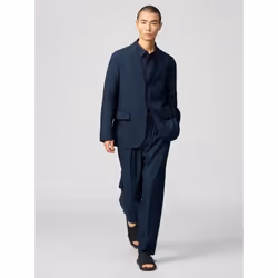 Uniqlo Japan Impressive Tuck Pants - 01 OFF WHITE/XXL