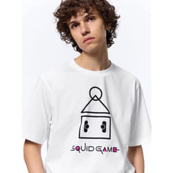 Gu By Uniqlo Graphic T Netflix Series  Squid Game - 00 WHITE/3XL