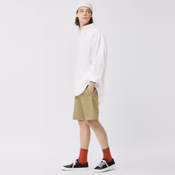 Gu By Uniqlo Chef Shorts - 00 WHITE/3XL