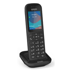 Snom M253 DECT telephone handset Caller ID Black
