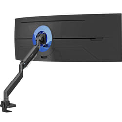 ONKRON Heavy Duty Monitor Arm for 17-57 Inch Screens  Single Monitor Arm Desk Mount up to 59.4 lbs - Gas Spring Monitor Arm for Desk with VESA 75x75-2