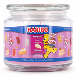 Balthasar Haribo Birthday Cake, Round, Multicolour, 50 h, 1 pc(s)