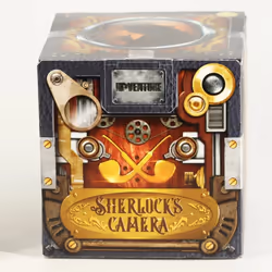 iDventure Cluebox - Sherlock's Camera - Escape Room Puzzle Box