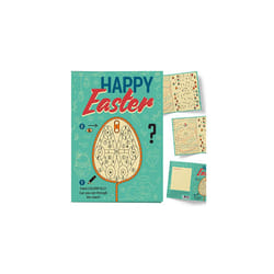 3x set puzzle greeting Easter cards for puzzle enthusiasts. Clever combination of Easter card & Escape Room