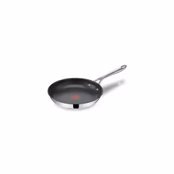 Jamie Oliver by Tefal Cook's Direct, Stainless Steel, Non-Stick Frying Pan 24 cm, Induction Compatible, 10-Year Guarantee, Ov ...