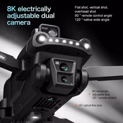 New V198 Gps Drone Esc 8k Hd Camera Professional Fpv 5g Wifi Laser/optical Flow Obstacle Avoidance Brushless Motor Foldable Quadcopter T - 4K 1B Lidar
