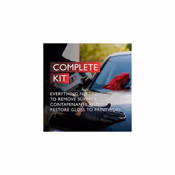 Autoglym Clay Detailing Complete Kit - Premium Car Care Kit Includes (500mL) Rapid Detailer, (100mL) Super Resin Polish, (1) Premium Clay Bar, (1) Hi