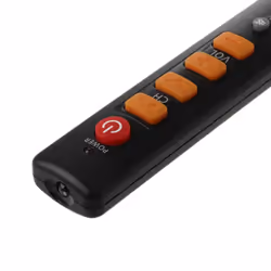 6 Key Learning Remote Control for TV STB DVD DVB HIFI Copy Code From Infrared IR Remote Controller - orange