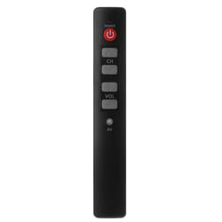 6 Key Learning Remote Control for TV STB DVD DVB HIFI Copy Code From Infrared IR Remote Controller - black