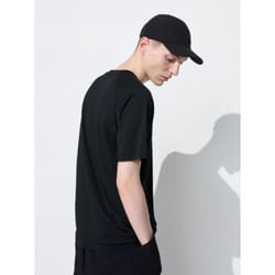 Uniqlo Japan Dry Ex Crewneck Tee  Short Sleeve - 09 BLACK/M