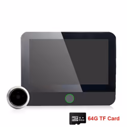 Smart Tuya Wifi Door Camera S50 Automatic Sensing Door Eye Camera Digital Door Viewer Wireless Doorbell Digital Peephole Door ...